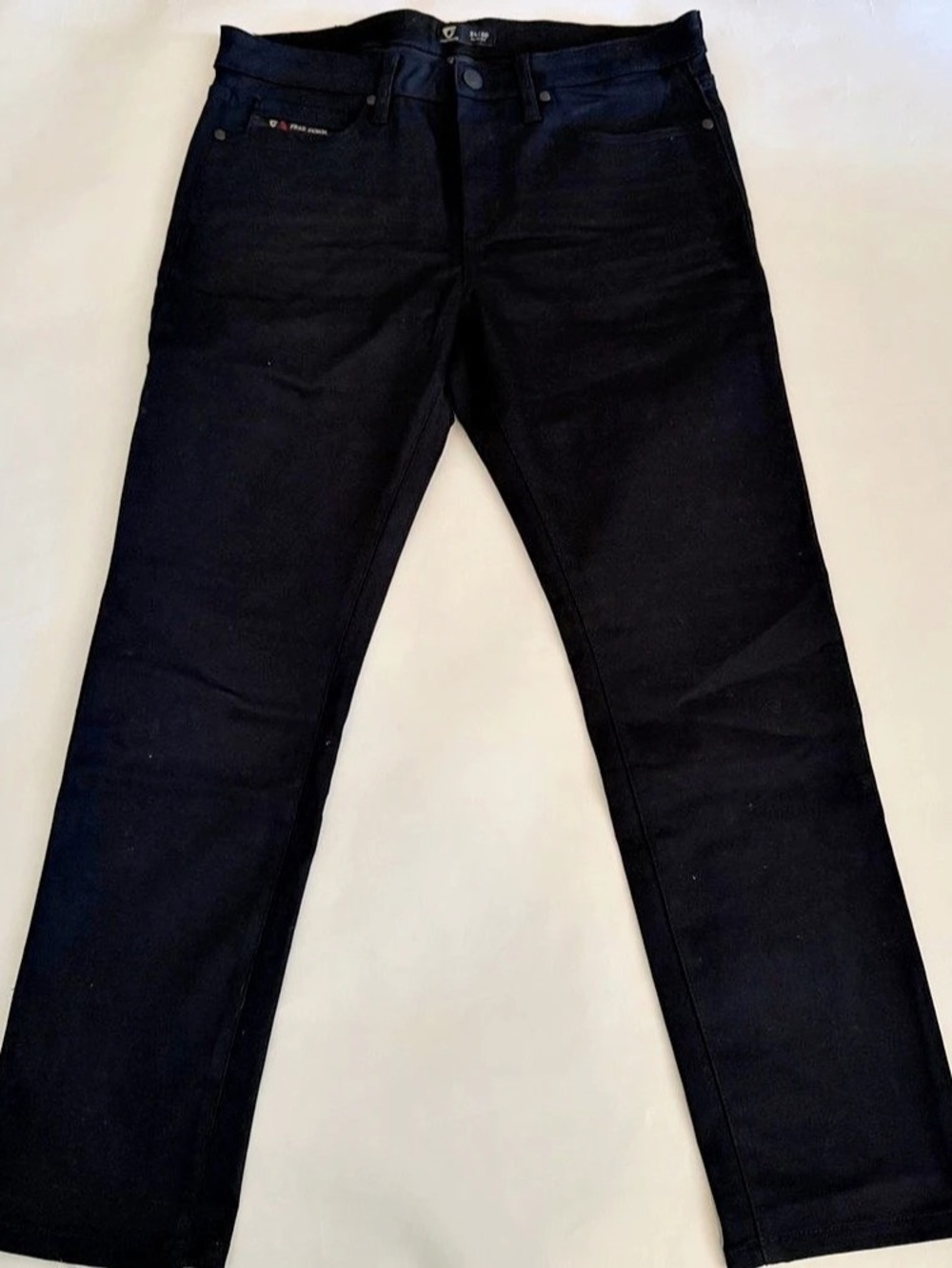 Fried Denim Slim Fit Stretch Jeans Men's Black Waist 34/30